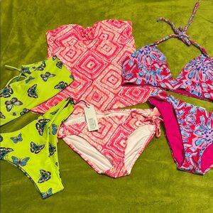 3pk WNS Swim Bundle Sz Large Cupshe and Arizona